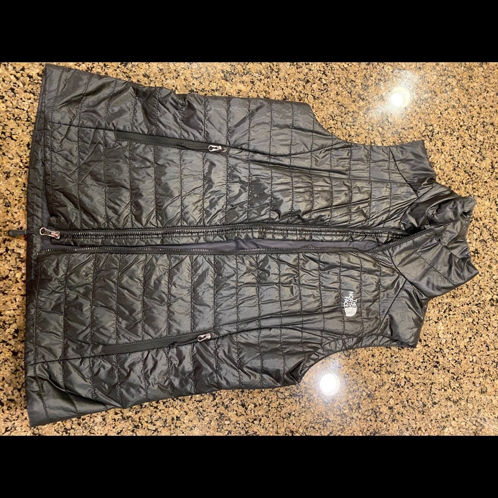 Black North Face Vest